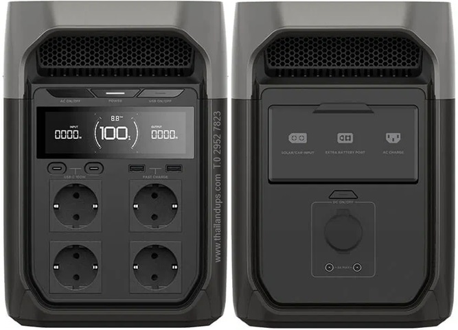 ECOFLOW DELTA 3 1024Wh 1800W -  EU socket